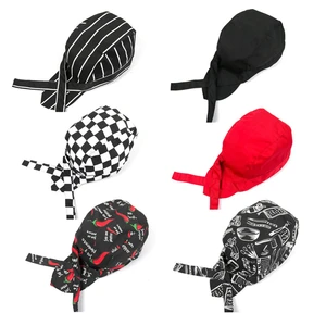 1/2/5 PCS Hot sell Chef Hat Adult Adjustable Baker Kitchen Cooking Chef Cap Restaurant Workwear Hats Waiter Hats Cooking BBQ Cap