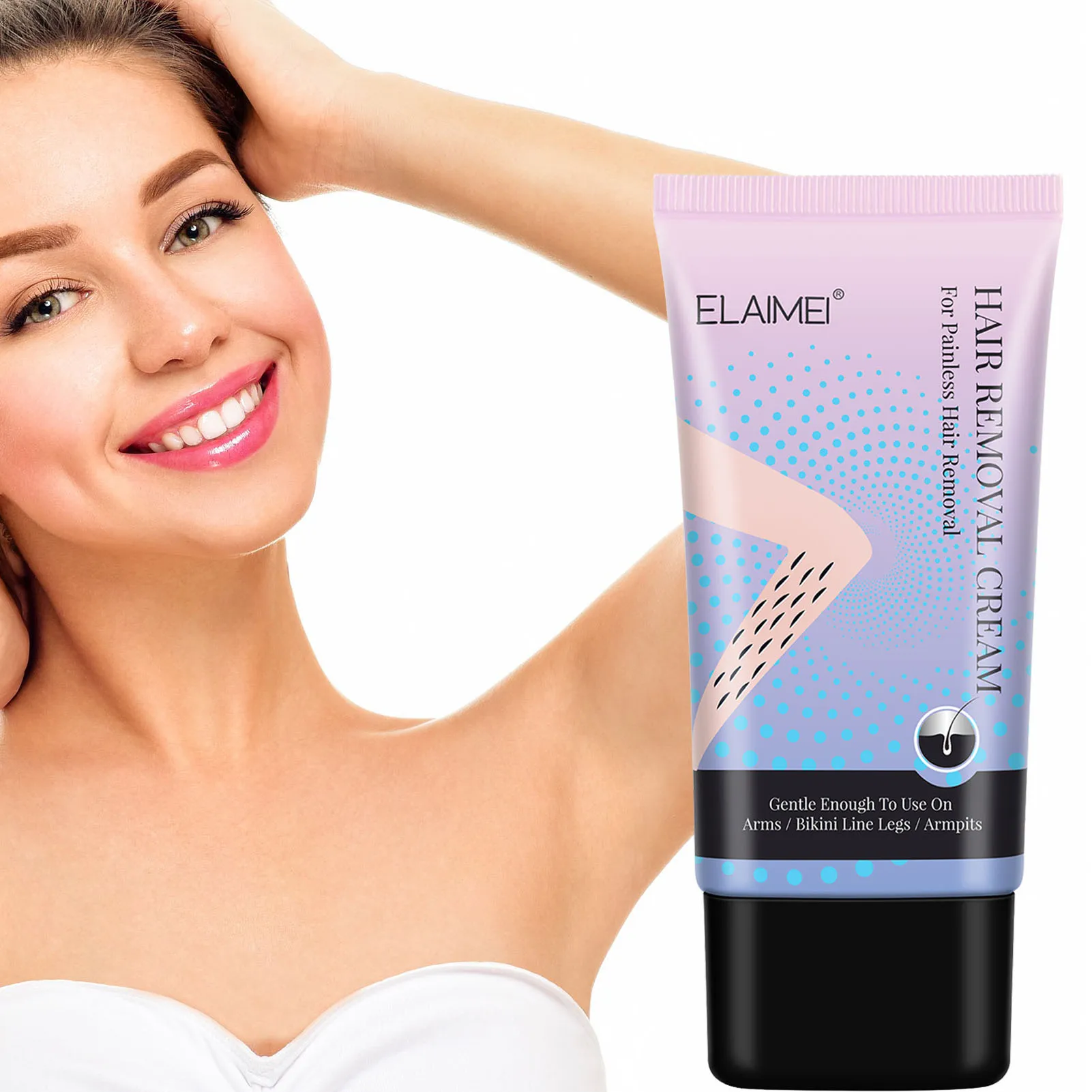

50ml Hair Removal Cream Hair Removal Cream Legs & Body Skin Painless Non-Irritating Hair Remover Gentle Hair Removal For Women