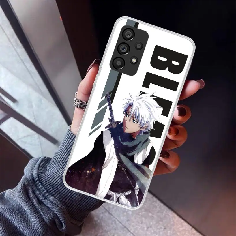 Чехол для телефона Anime Bleach Ichigo Kenpachi Samsung Galaxy A15 A25 A35 A55 A14 A24 A34 A54 A13 A23 A33 A53 A12 A22 A32 A52 A05S