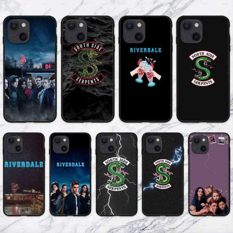 

Чехол для телефона TV Riverdale для iPhone 11 12 Mini 13 14 Pro XS Max X 8 7 6s Plus 5 SE XR