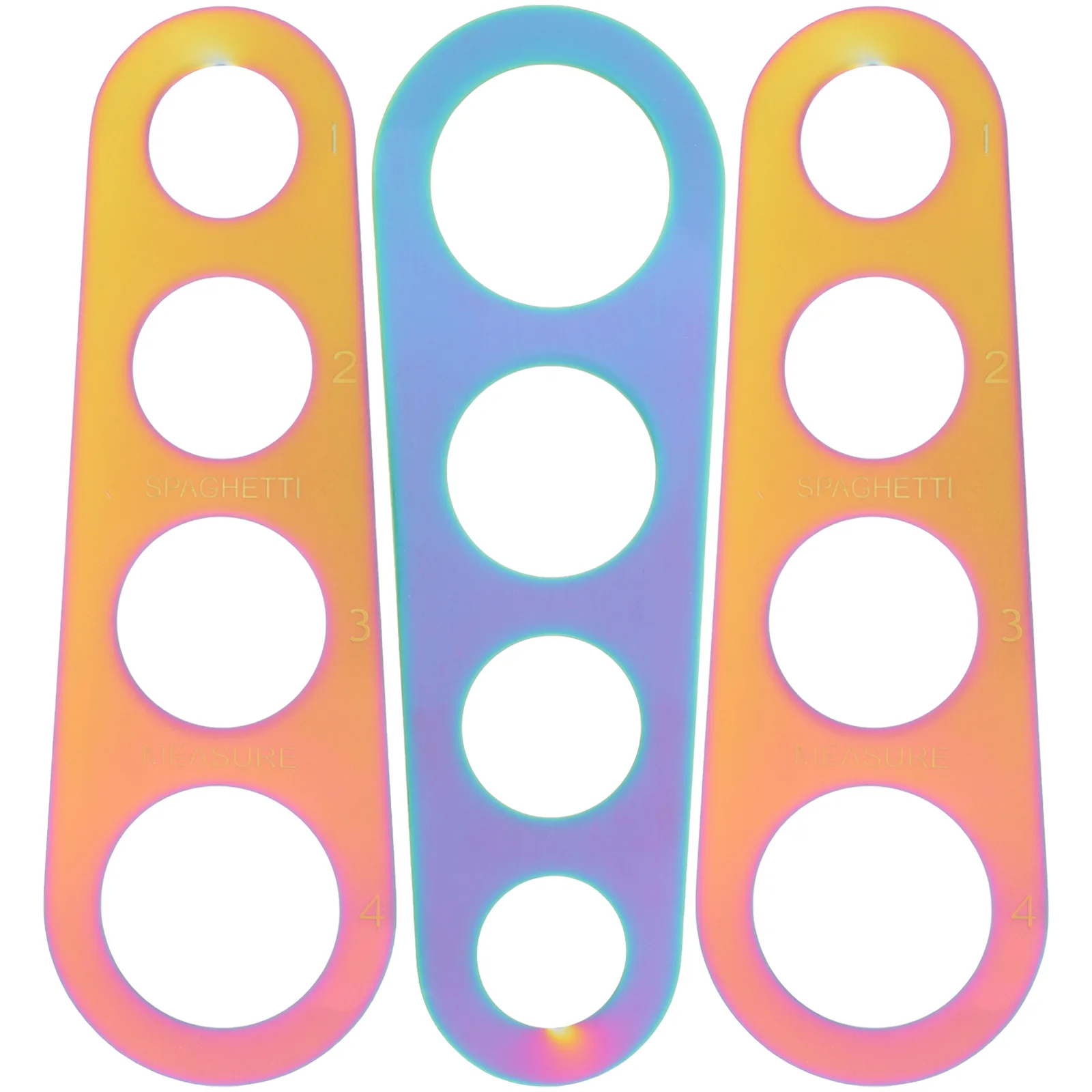 

Spaghetti Tool Pasta Measuring Measurer Portion Measure Ruler Sizer Size Serving Kitchen Gadgets Cooking Noodle Control Diameter