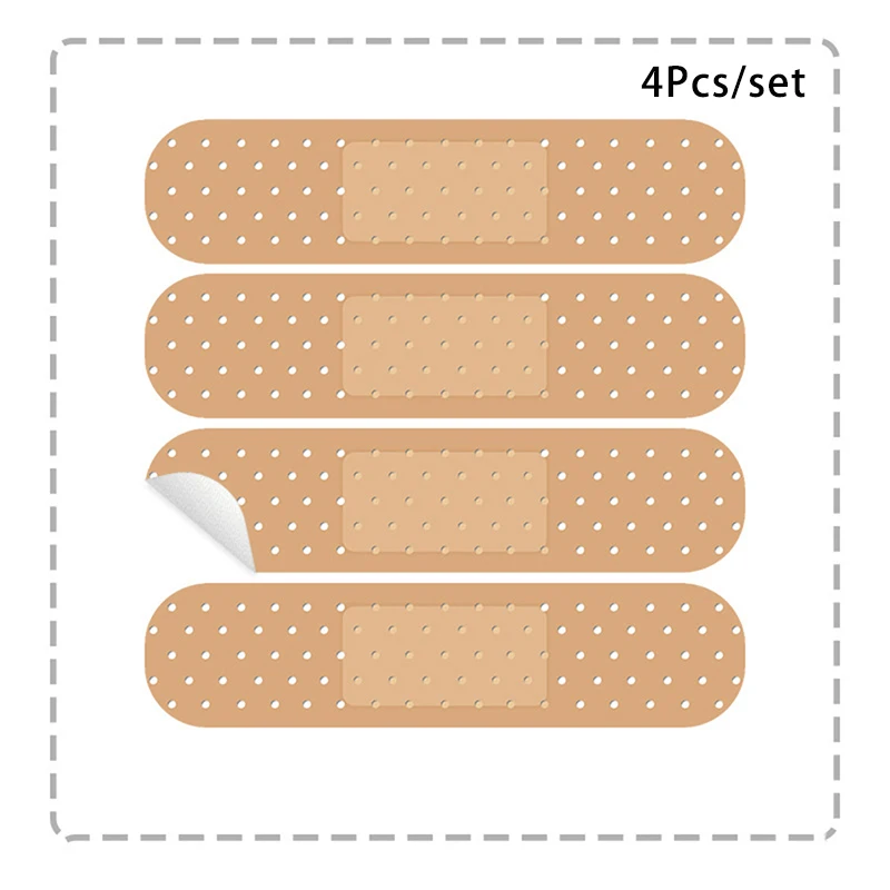 4X Band Aid Cover Decal Dent Scratch Damage Ding Vehicle Paint car Truck Sticker