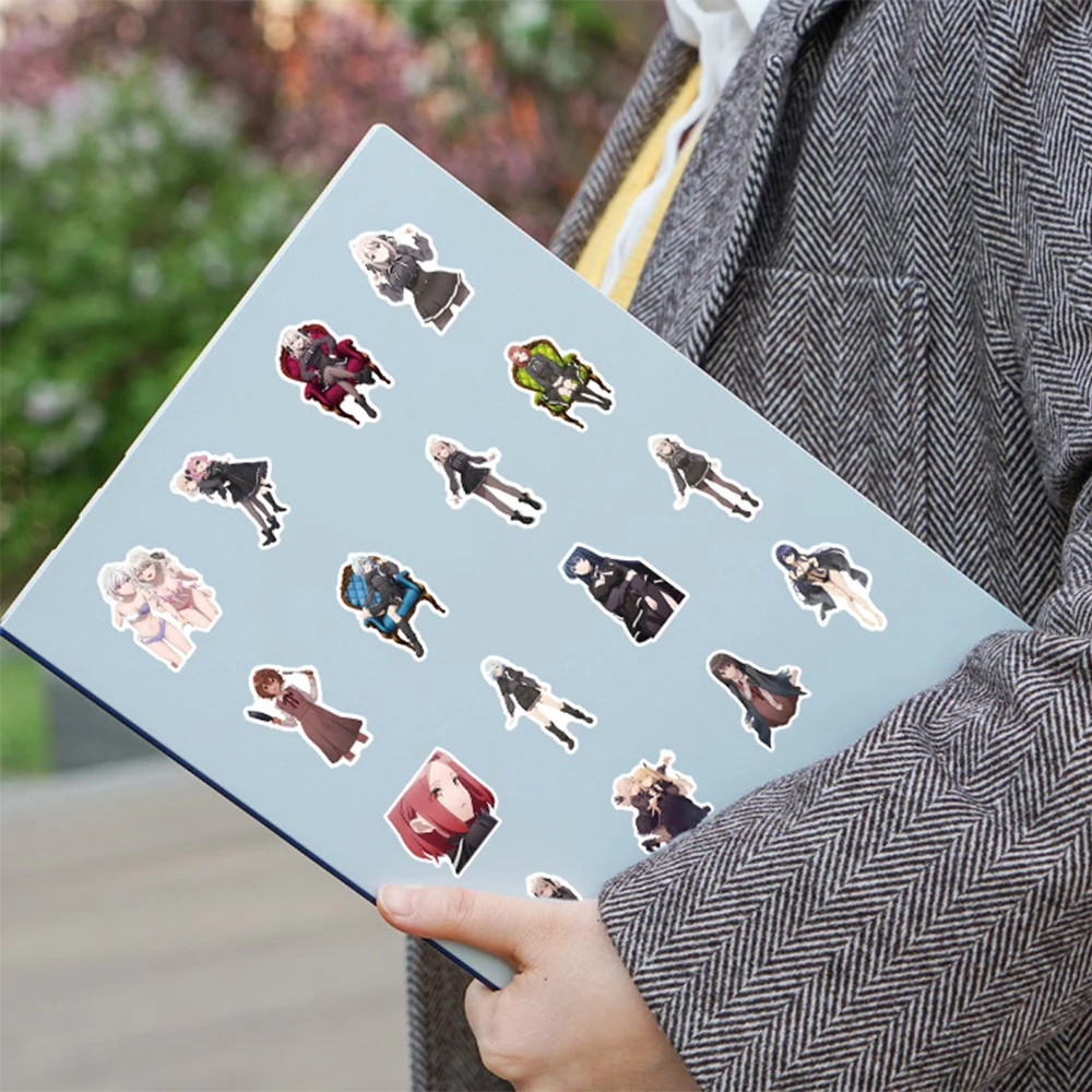 10/30/53 шт. аниме Шпионская комната Наклейки Милый Мультфильм Сексуальная девушка