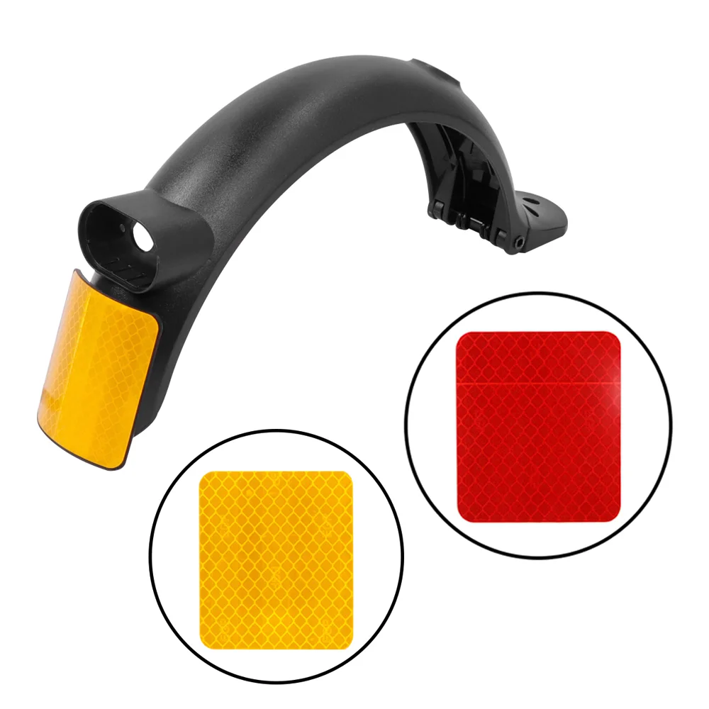 Scooter Rear Fender Reflective Warning Night Mud Guard For Xiaomi M365  Pro 2 Eletric Skateboard Sticker Safety Replacement Part