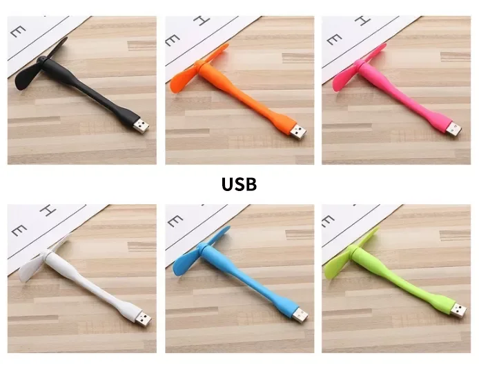 2 в 1 USB-вентилятор для iphone ipad Android |