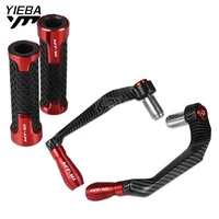 mt 10 motorcycle aluminum handlebar grips handle bar and brake clutch lever guard protection for yamaha mt 10 mt10 sp 2016 2021