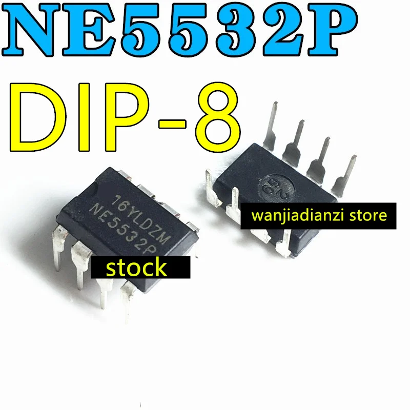 

10 шт., NE5532 NE5532P, Частотный операционный усилитель с низким уровнем шума