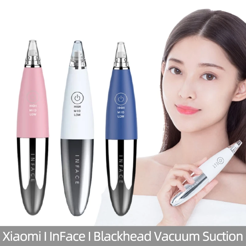 

InFace MS7000 Vacuum Blackhead Remover Skin Care Pore Electric Facial Blackhead Removal Device Vacuum Pore Cleaner Beauty Clean