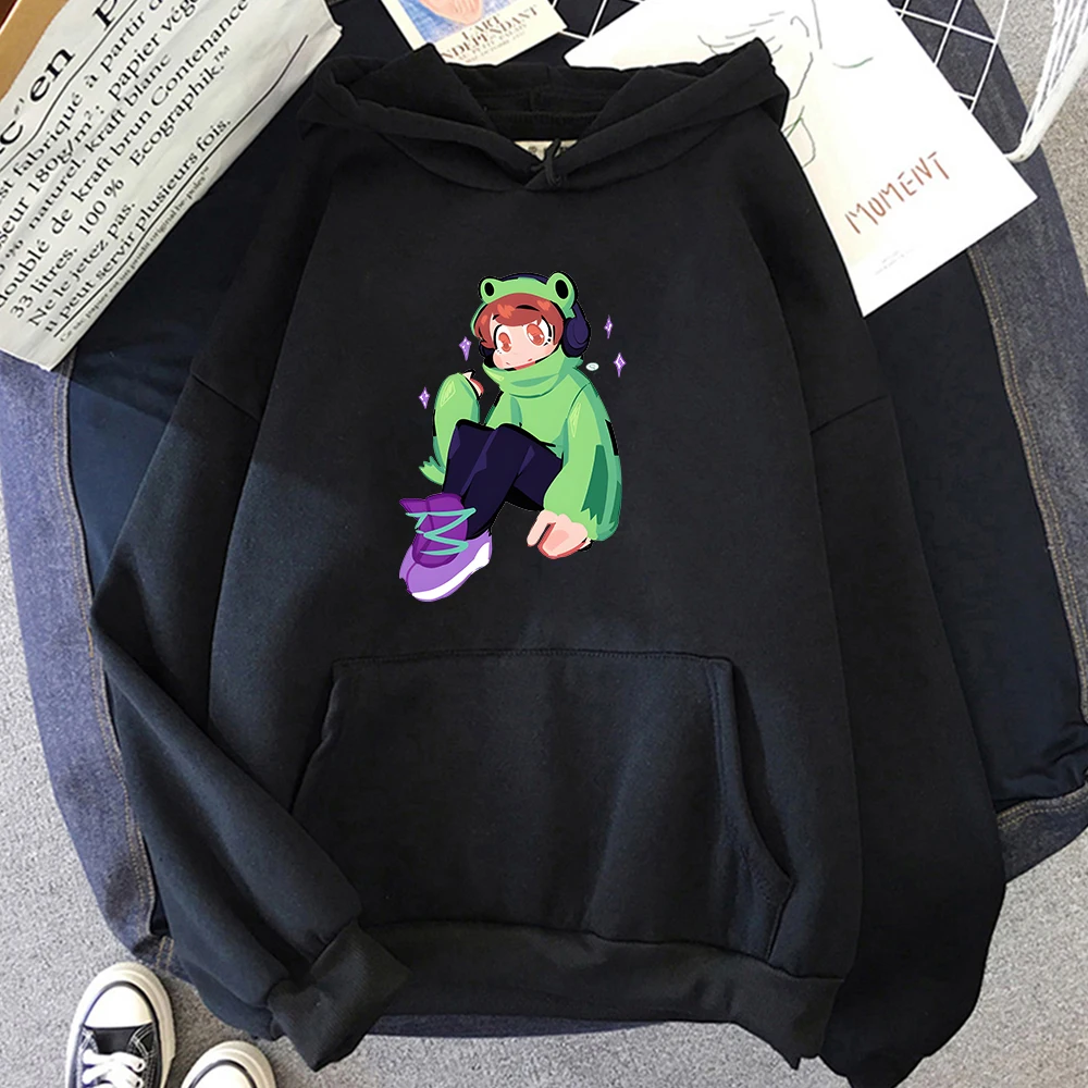 

Karl Jacobs Merch Hoodie Oversized Spring Clothes Women Print Tops Tracksuit Men Sudaderas Harajuku Game Print Casual Sweatshirt