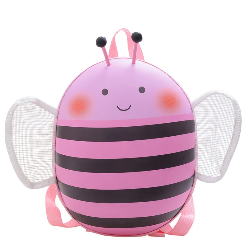 Little Bee Children's Hard Shell Schoolbag EVA Three-dimensional Backpack 2-6 Years Old Boys and Girls Eggshell Backpacks