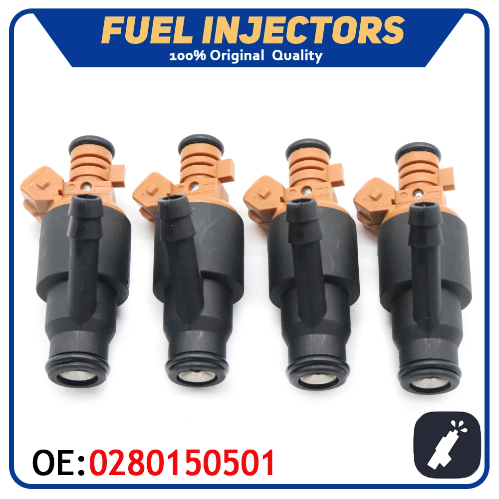 

4pcs/lot Car Fuel Injector Nozzle 0280150501 Fit For BMW 318i 318is 318ti Z3 1.9L 1.8L 1994-1999 852-18102 FJ366 13641247196