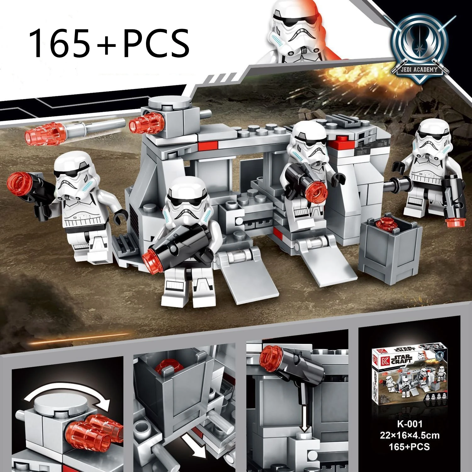 Республика Коммандо 501-я клон солдатики строительные блоки Force 99 Скорч бриксон