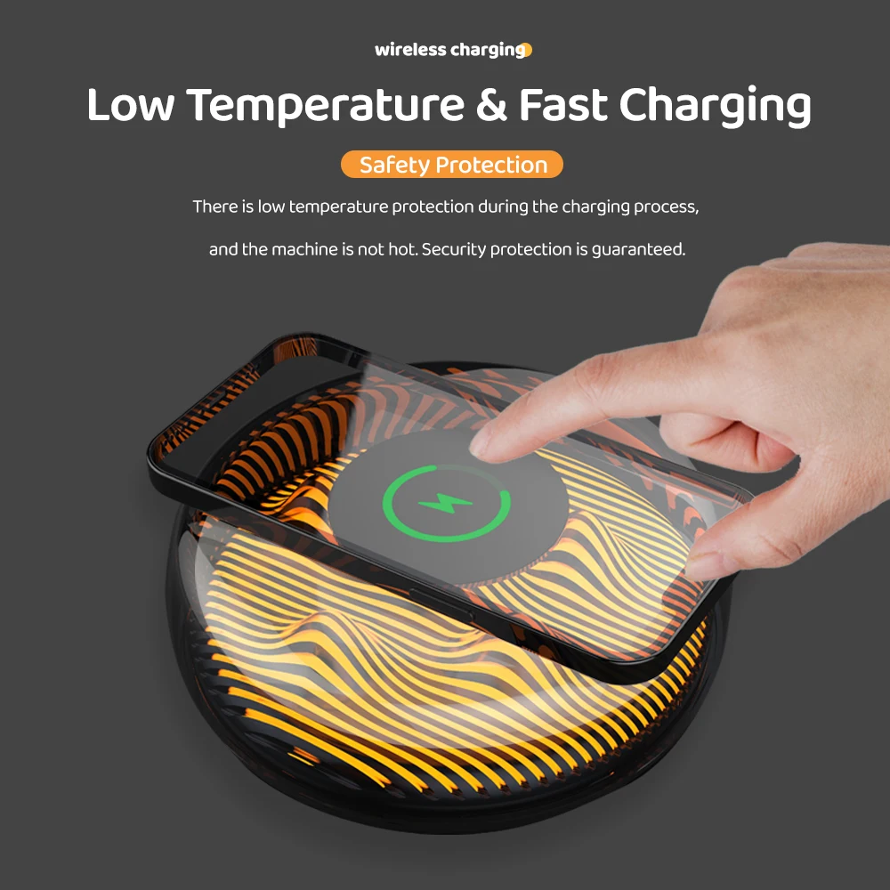 Лидер продаж светодиодная сенсорная лампа с пламенем быстрое беспроводное