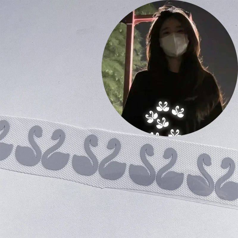 Серебряные светоотражающие термоклейкие нашивки 3 Х100 см набор с животными Vinvl