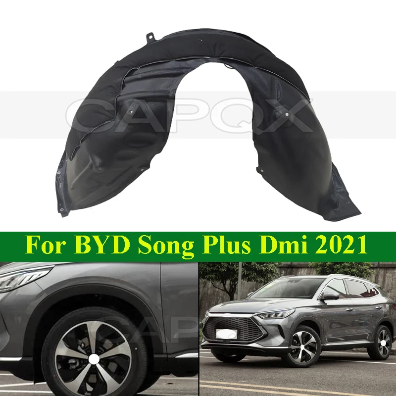 

CAPQX переднее крыло с подкладкой для BYD Song Plus Dm-i DMI 2021, подкладка крыла, внутреннее листовое крыло, брызговик переднего колеса