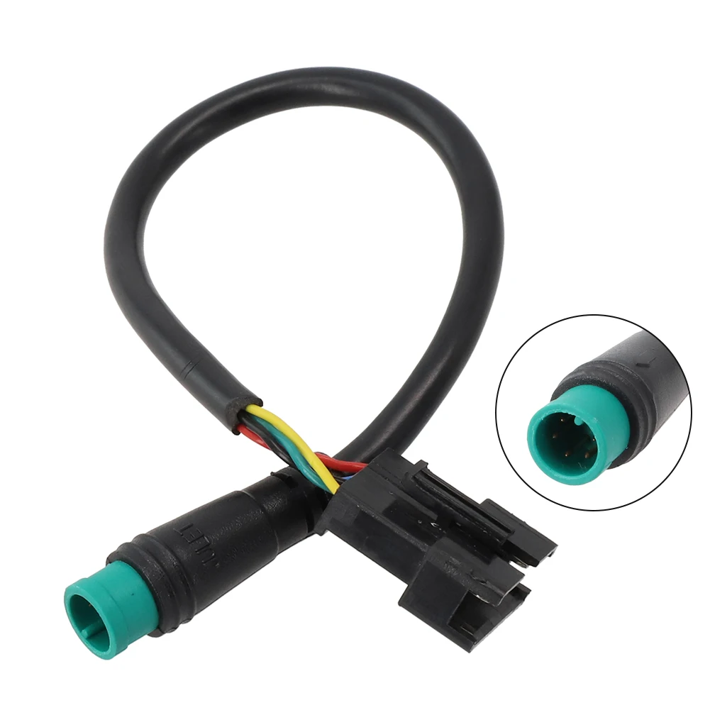 

Удлинительный кабель для электрического велосипеда, кабель адаптера для дисплея KT, водонепроницаемый к SM-разъему, 5-контактный адаптер, кабель