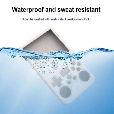 Силиконовый чехол для консоли R36MAX, силиконовый защитный чехол от царапин, защитный чехол, аксессуары для игровой консоли, игровые аксессуары