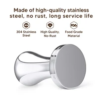 stainless steel coffee tamper for delonghi 51mm espresso coffee powder press comfortable labor saving kitchen dining bar