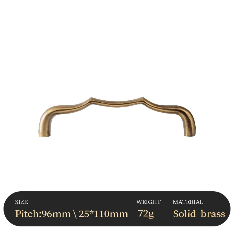 

Сантая Антикварные латунные ручки для шкафов