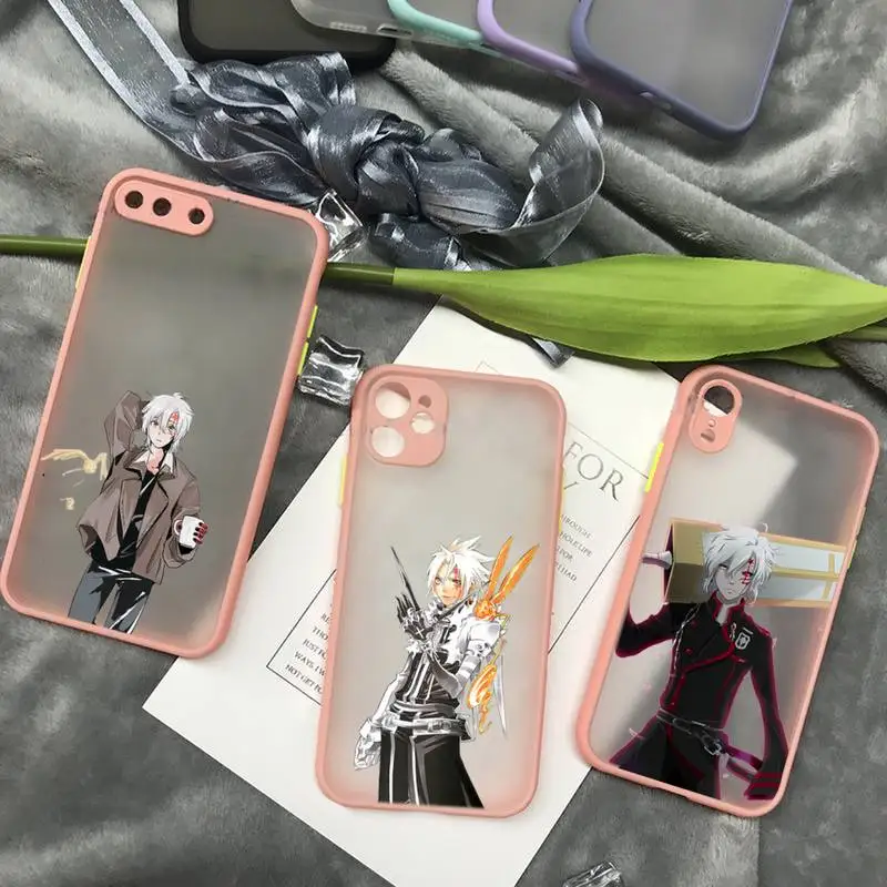 

D.Gray-man Japan anime Phone Case matte transparent For iphone 11 12 13 7 8 plus mini x xs xr pro max cover