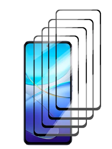 2/4 шт. закаленное стекло для Vivo V40 SE Защитная пленка для экрана Vivo V40 SE 5G Полный клей Защитная пленка для телефона Стеклянная пленка для Vivo V40 SE