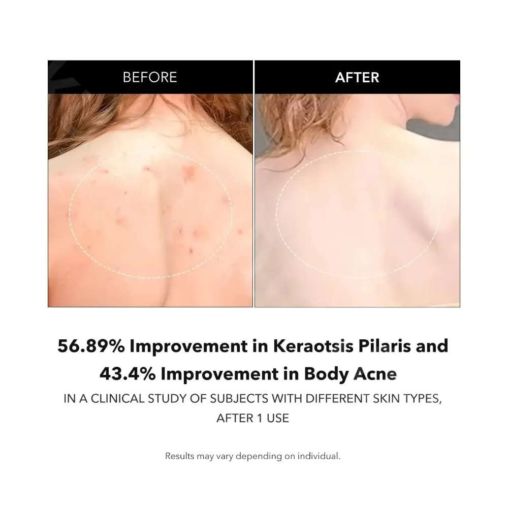 Скраб для душа с грейпфрутовой кислотой и глубоким очищением