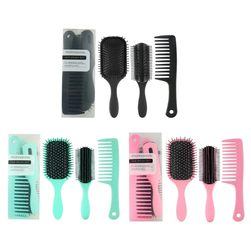 

Антистатическая расческа для волос, расческа для распутывания волос, массажные расчески для кожи головы, парикмахерские инструменты для ук...