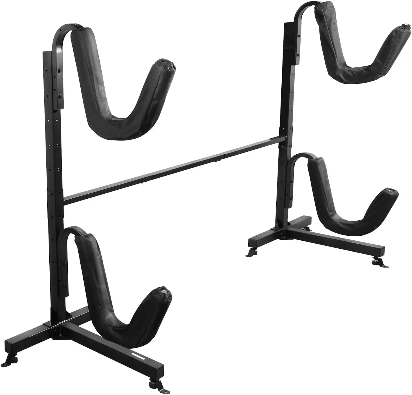

WORKING TOOLS Kayak - Double Kayak Stand, Heavy Duty Paddleboard and Kayak Accessories, Freestanding or Floor Mount Kayak Stora