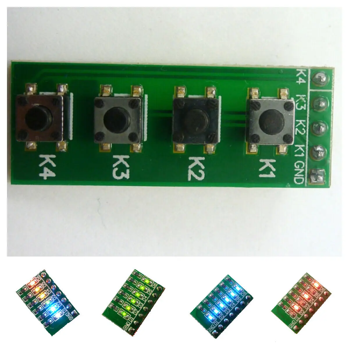

6 bit Mini LED Board for Arduino UNO MEGA2560 Nano Breadboard starter kit