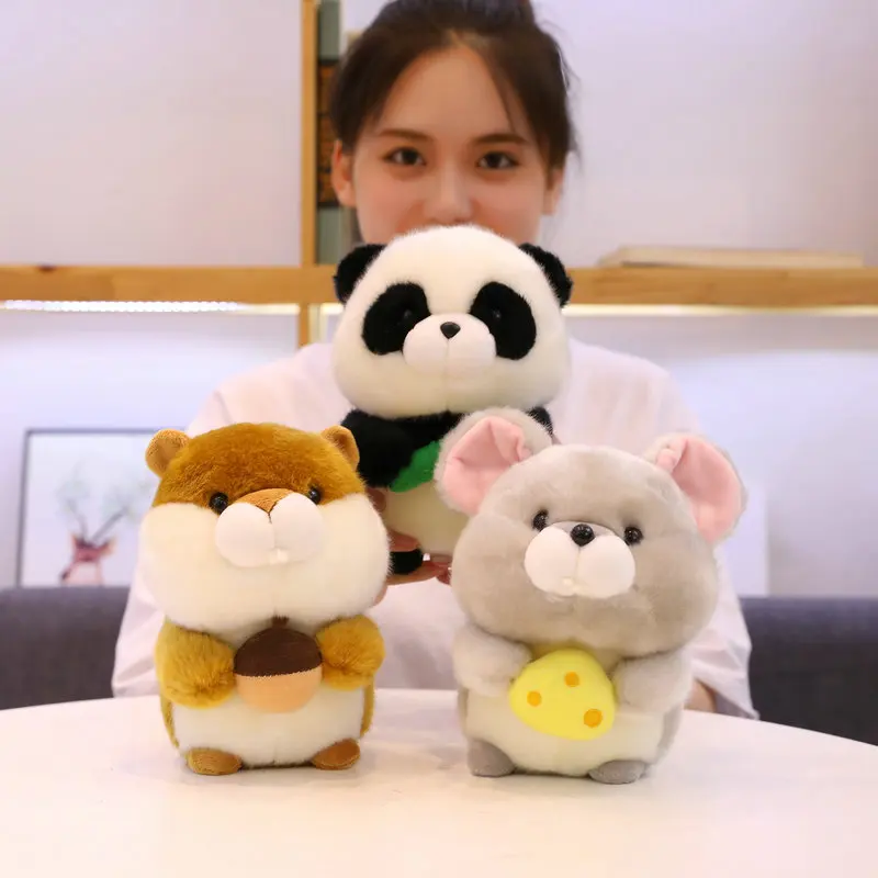 34 Syles мышь Хомяк Пингвин плюшевая игрушка мягкая собака кукла Хаски свинка мяч