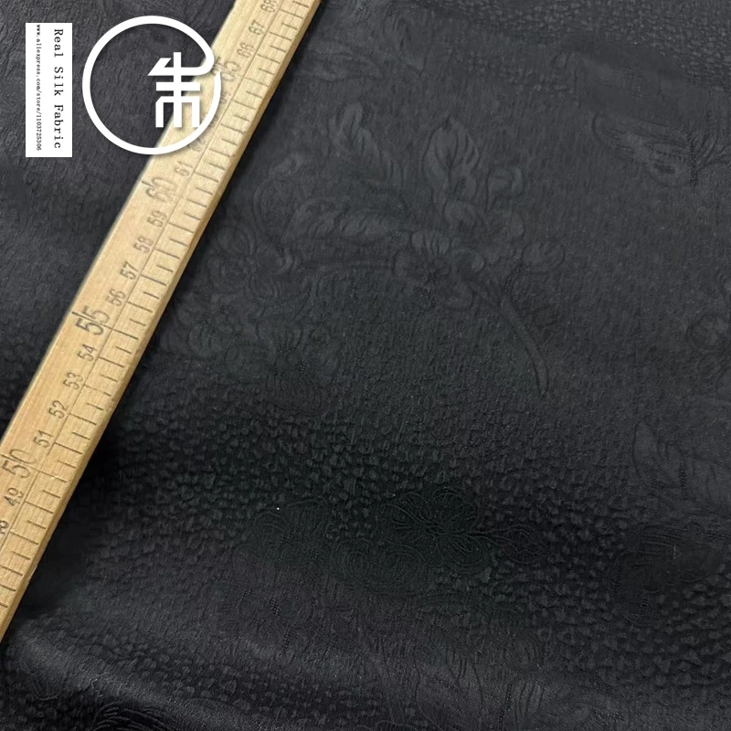 Высокое качество креп натуральный шелк геймпад Гуандун 100% дизайнерская ткань