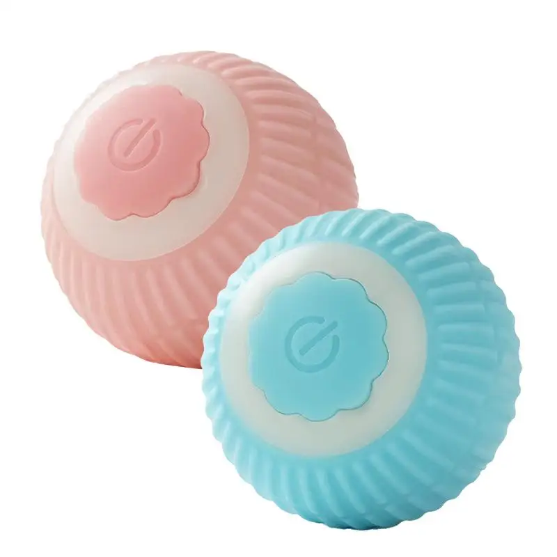 Интерактивный мяч для собак игрушки автоматический катящийся 2 режима продукты