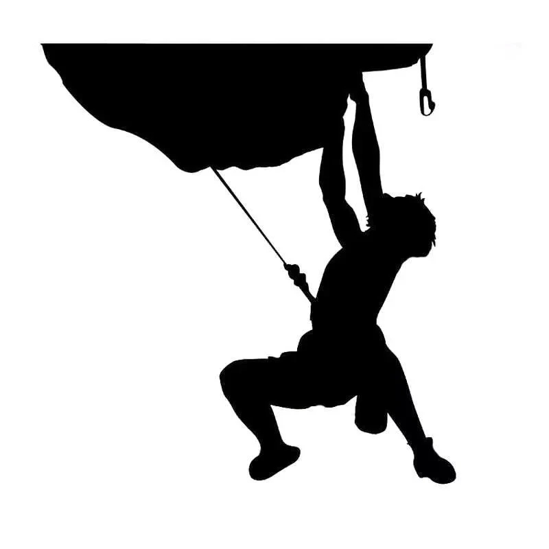 

Climber Rock Climbing Sport Funny Car Sticker Creative Vinyl Decal Auto Stickers Decoration for Car Bumper/rear Window,14cm*15cm