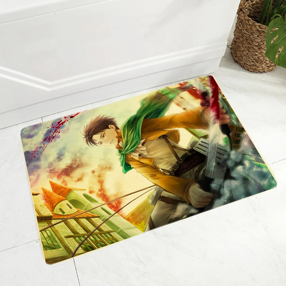 

Mat Kitchen Living Room Carpet Washable Anti Slip Cartoon Rug For Home And Comfort Anime Totoro Area Rugs Mat bedside Parlor Mat