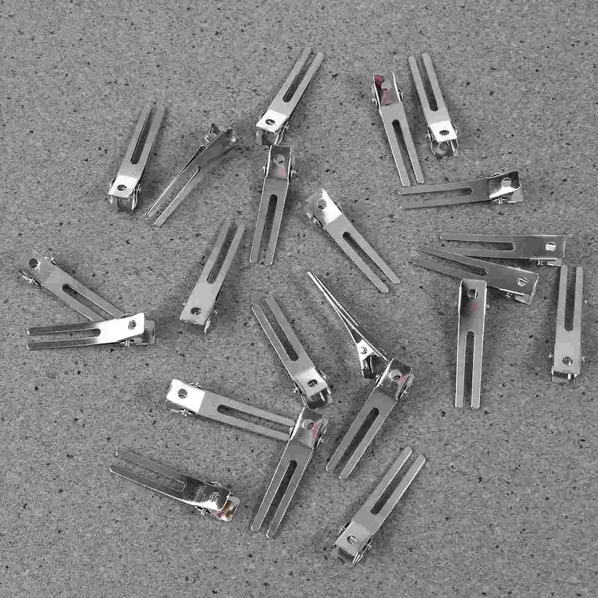 

50pcs Hair Clips for Diy Crafts Hair Setting Clips Double Prong Hair Clips