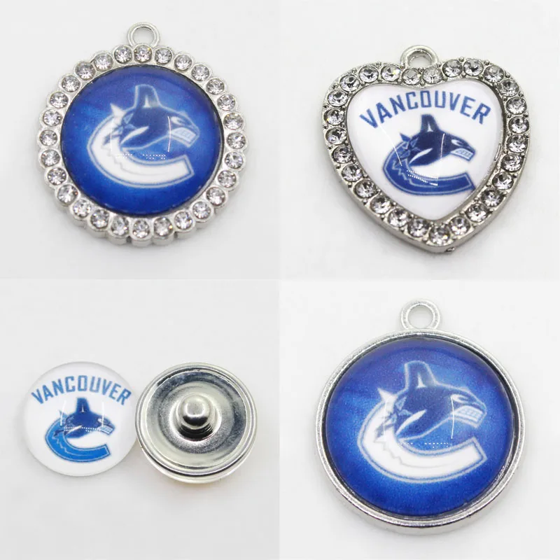 

US Ice Hockey Team Vancouver Dangle Charms DIY Necklace Earrings Bracelet Bangles Buttons Sports Jewelry Accessories