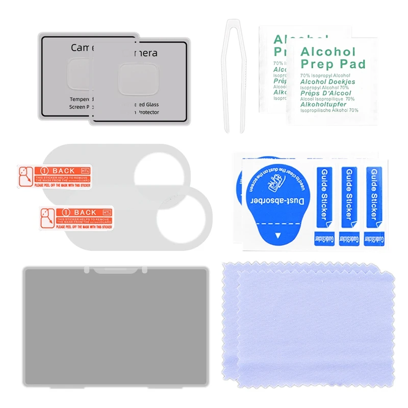 

Защитная пленка для объектива камеры Fimi, ладонь 2 HD, закаленное стекло, защита экрана, аксессуары для камеры, 2 комплекта