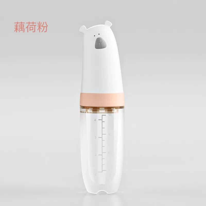 Baby Rice Cereal Soft Spoon Milk Bottle Silicone Baby Food Supplement Artifact Squeeze Rice Noodle Feeding Feeder enlarge