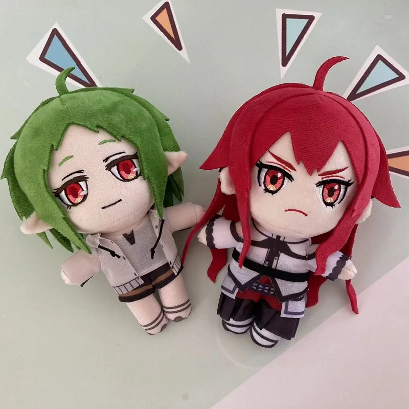 

Anime Mushoku Tensei: Jobless Reincarnation Sylphiette Eris Greyrat Cosplay 20cm Kawaii Plush Stuffed Doll Pillow Plush Toy Gift