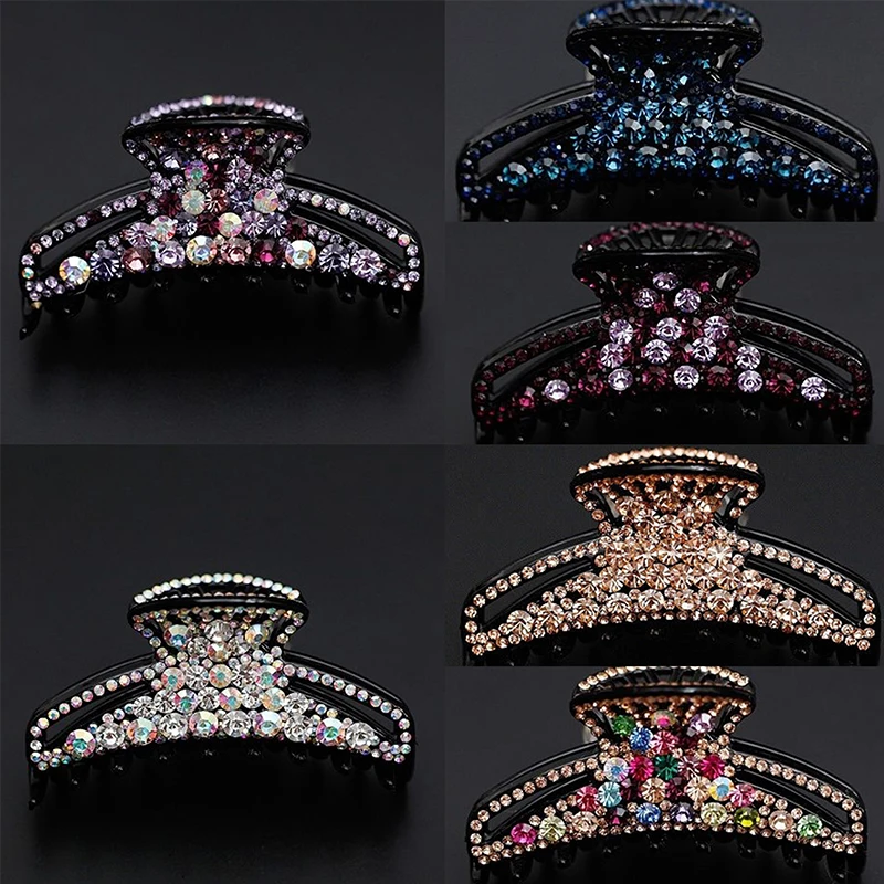 

Rhinestone Minimalist Vintage Hair Claw Hair Clip Hair Accessories for Women Tiara Wedding Accessories Bridesmaid Gift Jewelry
