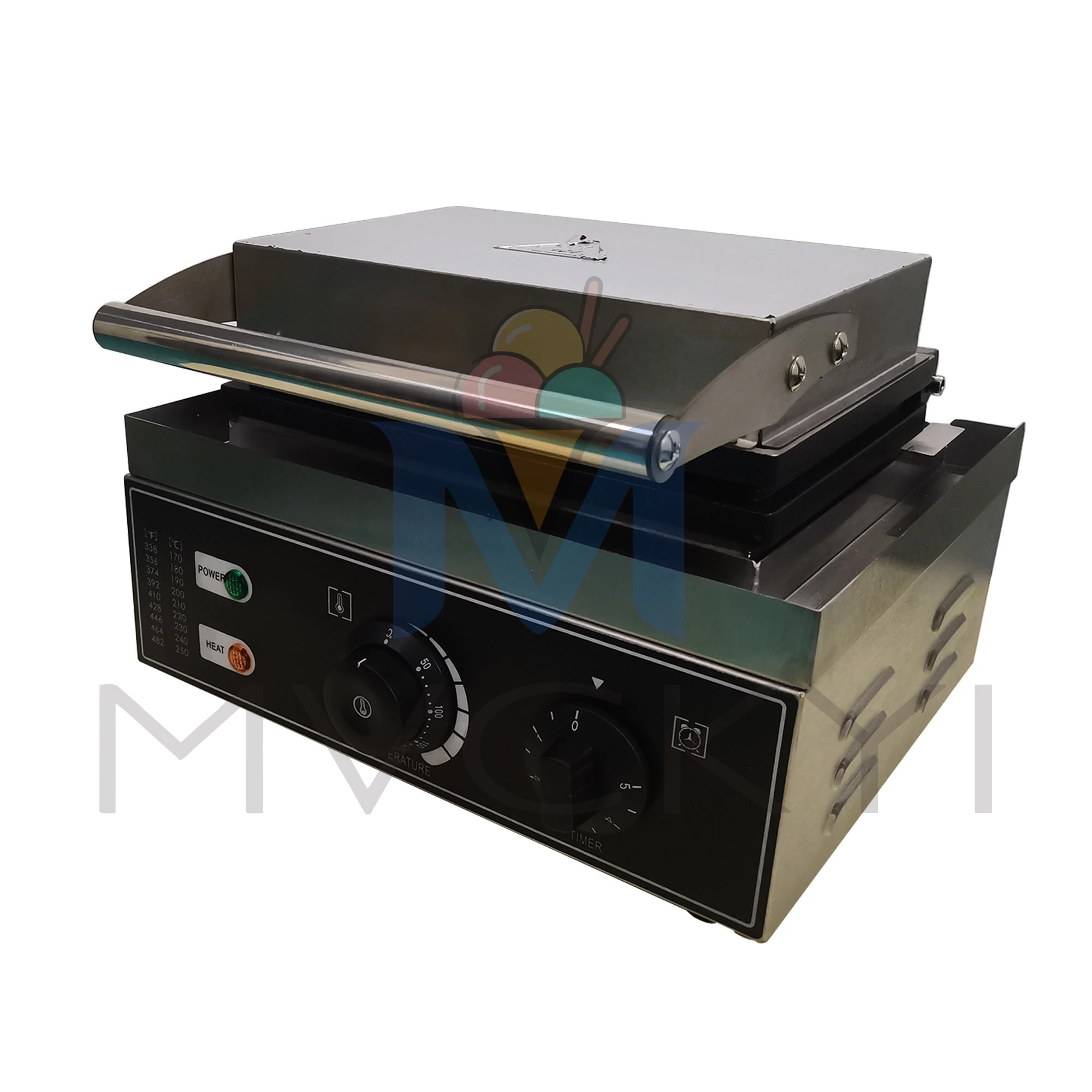 Mvckyi Коммерческая 5 Кукуруза хот-дог Вафельница/электрическая фотография/5 шт.