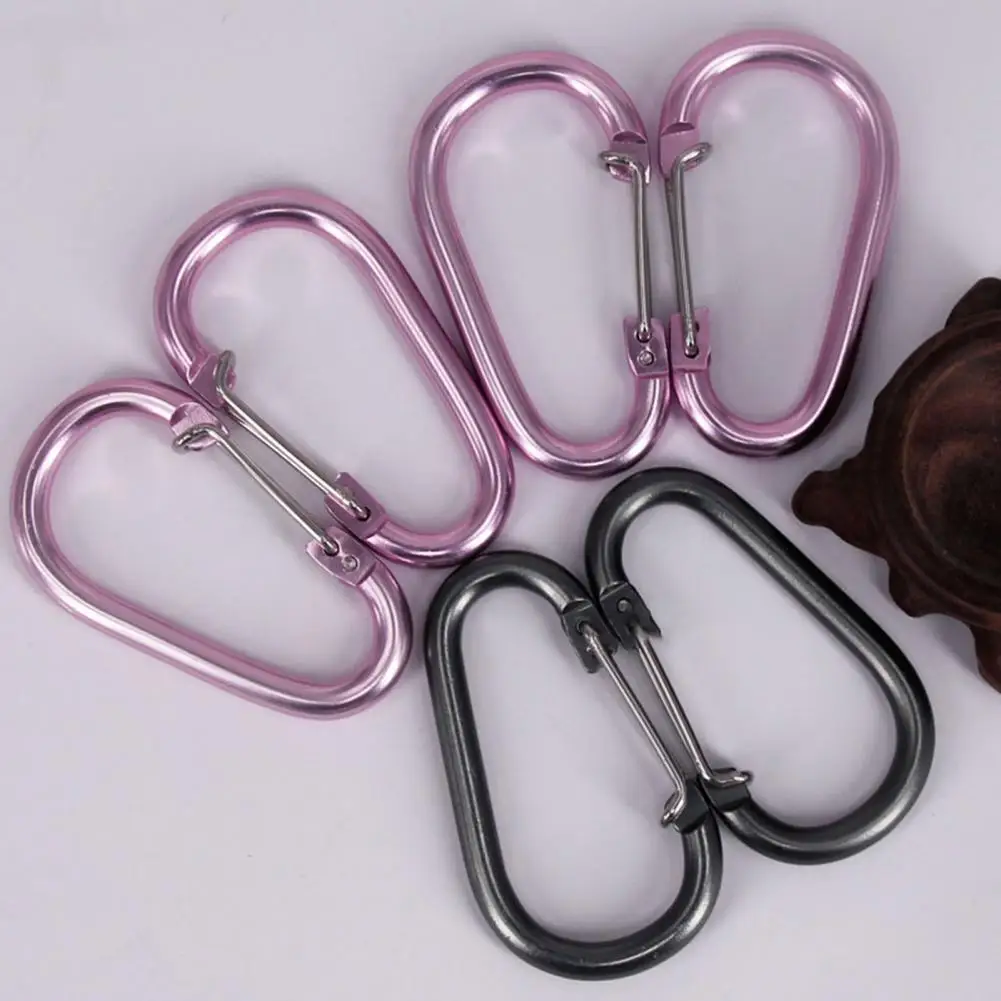 

Multi-use 4 Colors Sturdy Anti-cracking Carabiner Buckle for Hiking