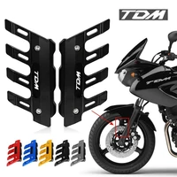 for yamaha tdm 900 850 tdm850 tdm900 motorcycle cnc accessories mudguard side protection block front fender anti fall slider