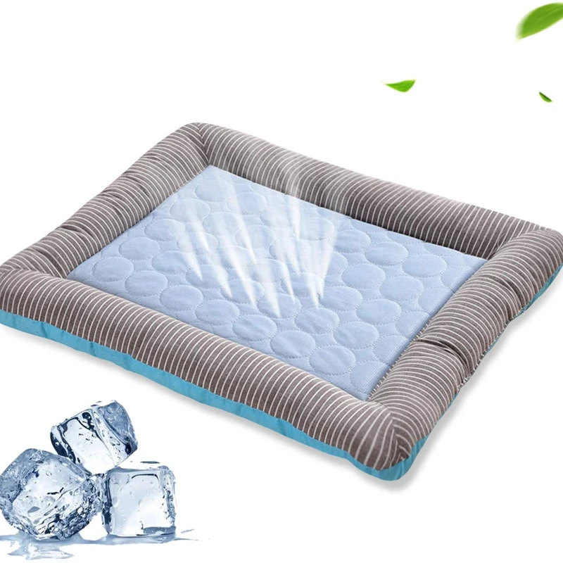 

Pet Dog Cats Cooling Pad Dogs House Dog Beds for Large Dogs Pets Products for Puppies Dog Bed Mat Cool Breathable Sofa Supplies