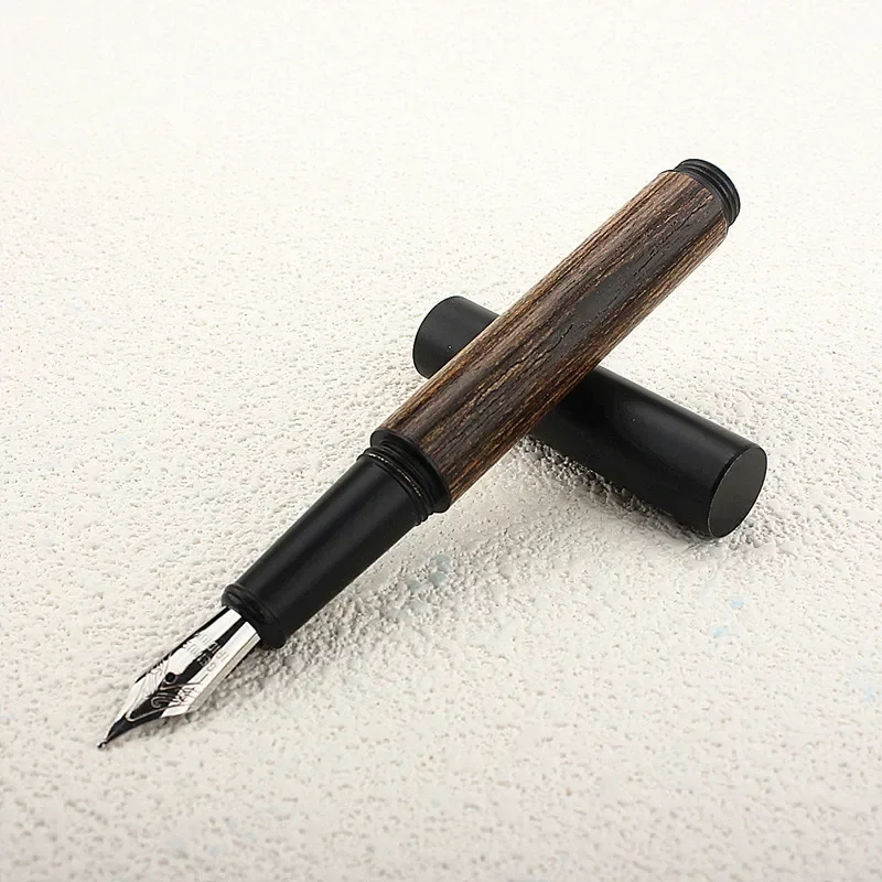 

Перьевая ручка MONTE MOUNT 9906 мини черная бронза дерево