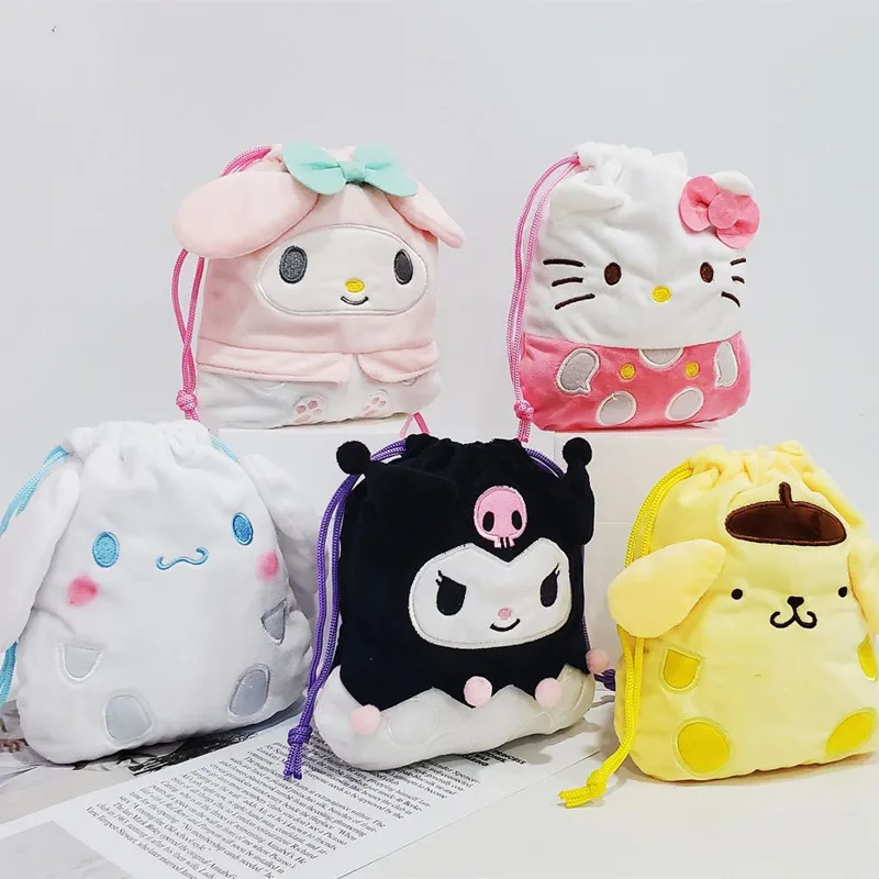 

Новинка, Sanrio, плюшевая фотография, монета, монета, закуски, собака Kulomi Yugui, пожелания, кролик, плюшевый подарок, оптовая продажа