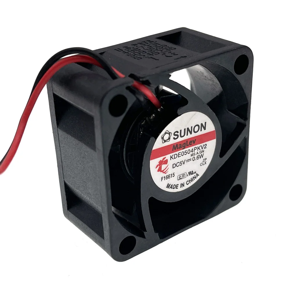 2шт Новый Sunon KDE0504PKV2 40 мм 4 см DC 5V 0,6 W 4020 40X40X20mm ультра-тихие USB вентиляторы охлаждения