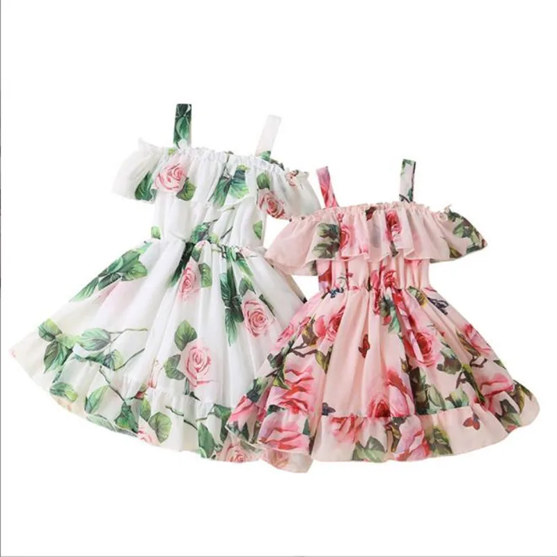 

Girl western style halter princess skirt children's Korean halter dress