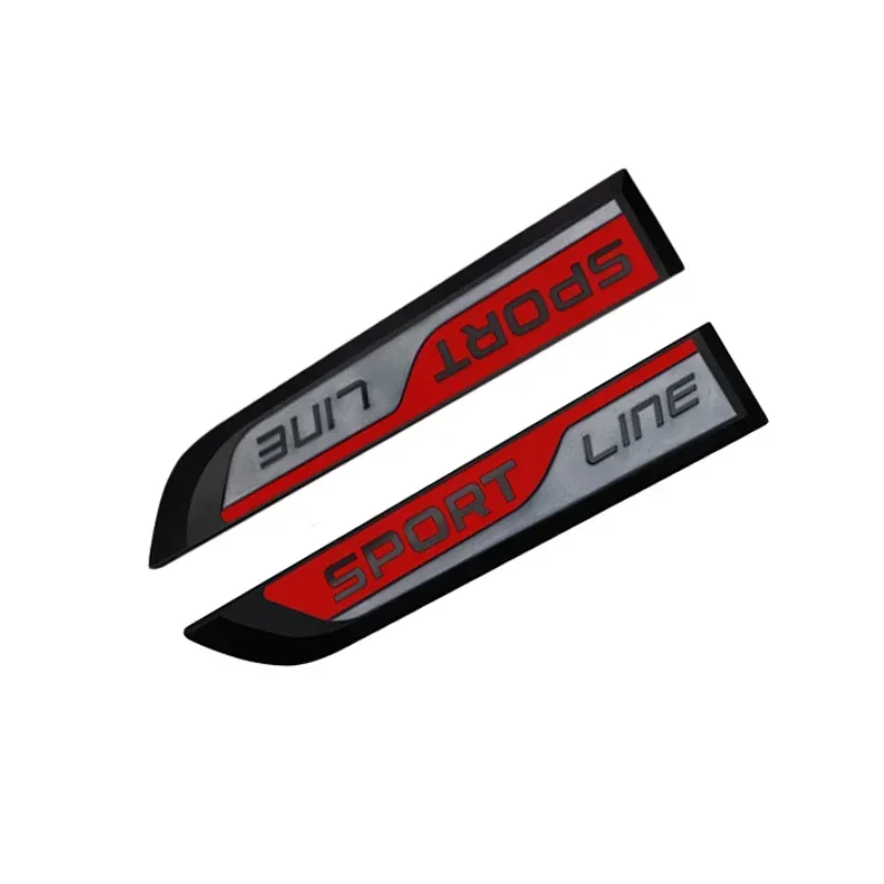 Наклейка с эмблемой на багажник автомобиля боковой значок наклейка для Skoda Sport Line