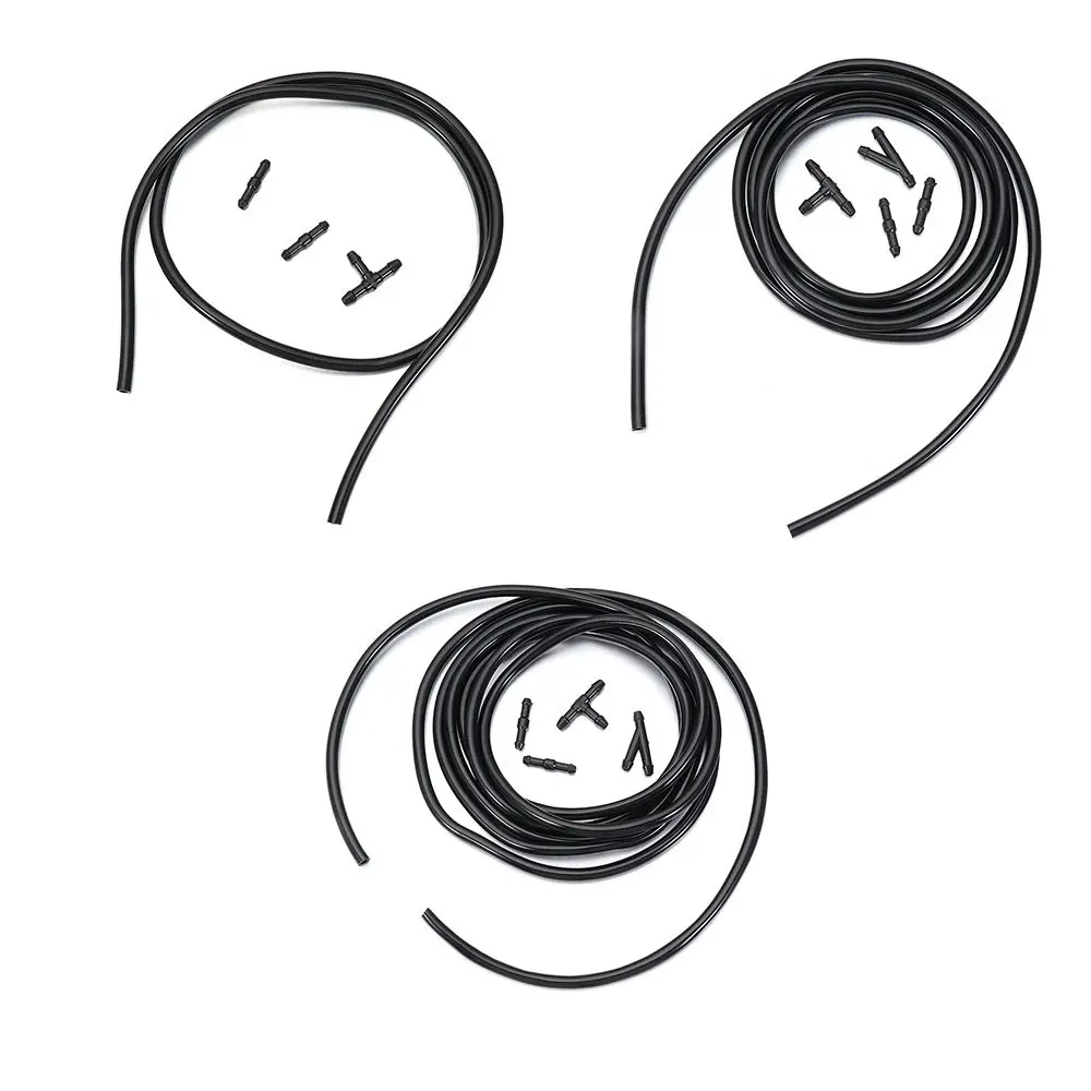 

Новинка, черная резиновая водопроводная труба с разъемами, струйная труба, шланг для омывателя стеклоочистителя